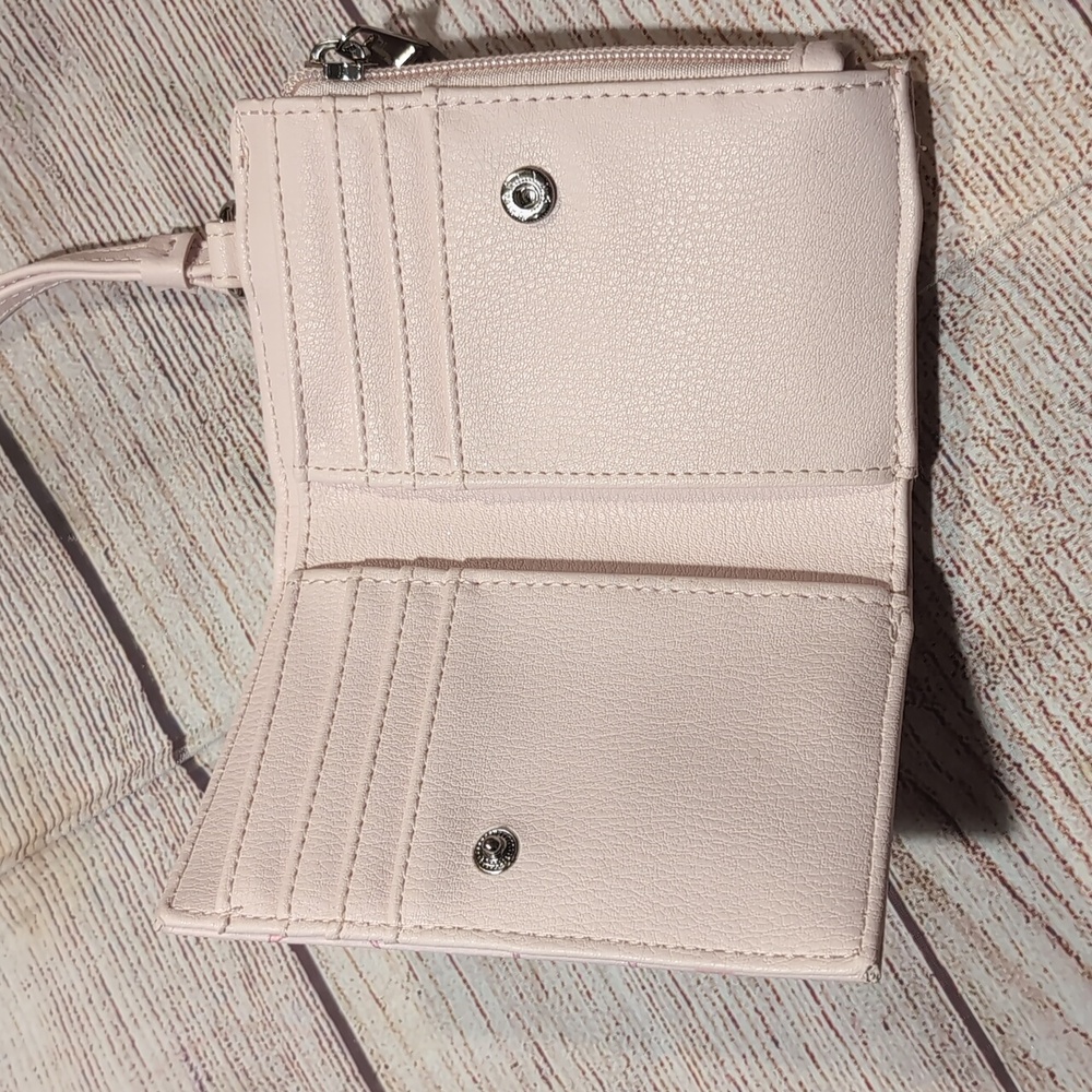 Madden Girl Pink With Bow Detail Mini Backpack & Matching Wristlet - Picture 10 of 16